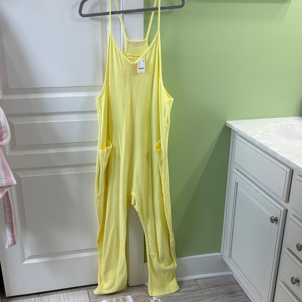 FP Movement by Free People Lemon Jumpsuit